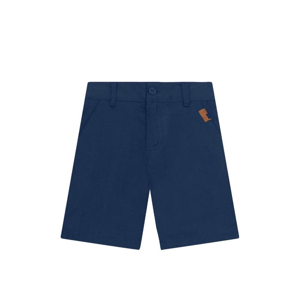 Bermuda infantil menino em sarja Mundi