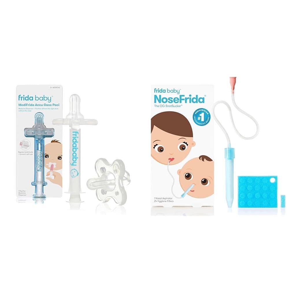 Medicine Pacifier + Aspirador Nasal Frida Baby Accu-Dose