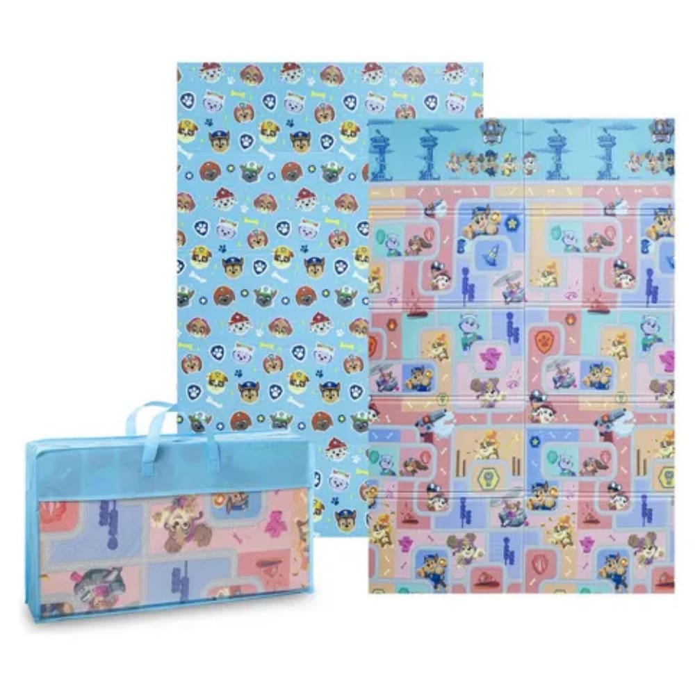 Tapete Tatame Infantil Emborrachado Dobrável Patrulha Canina