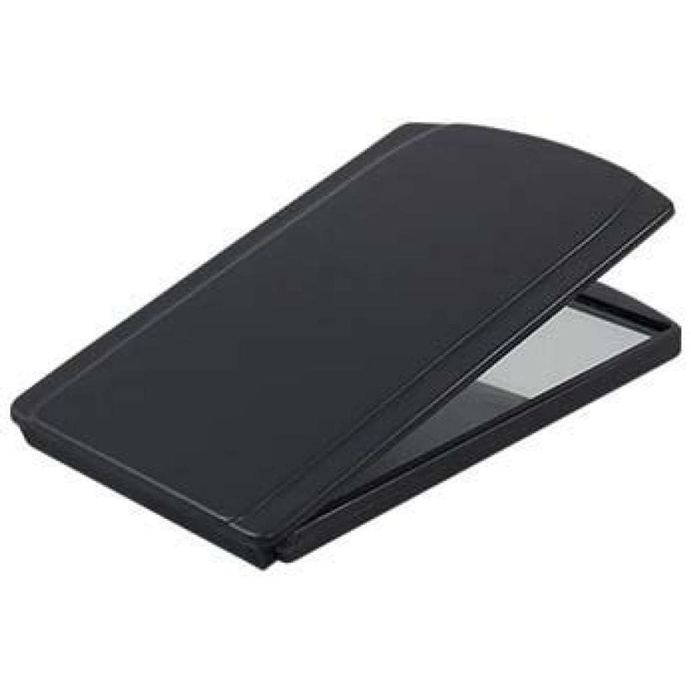 Kit 4 Espelhos De Bolsa Preto Plástico Premium