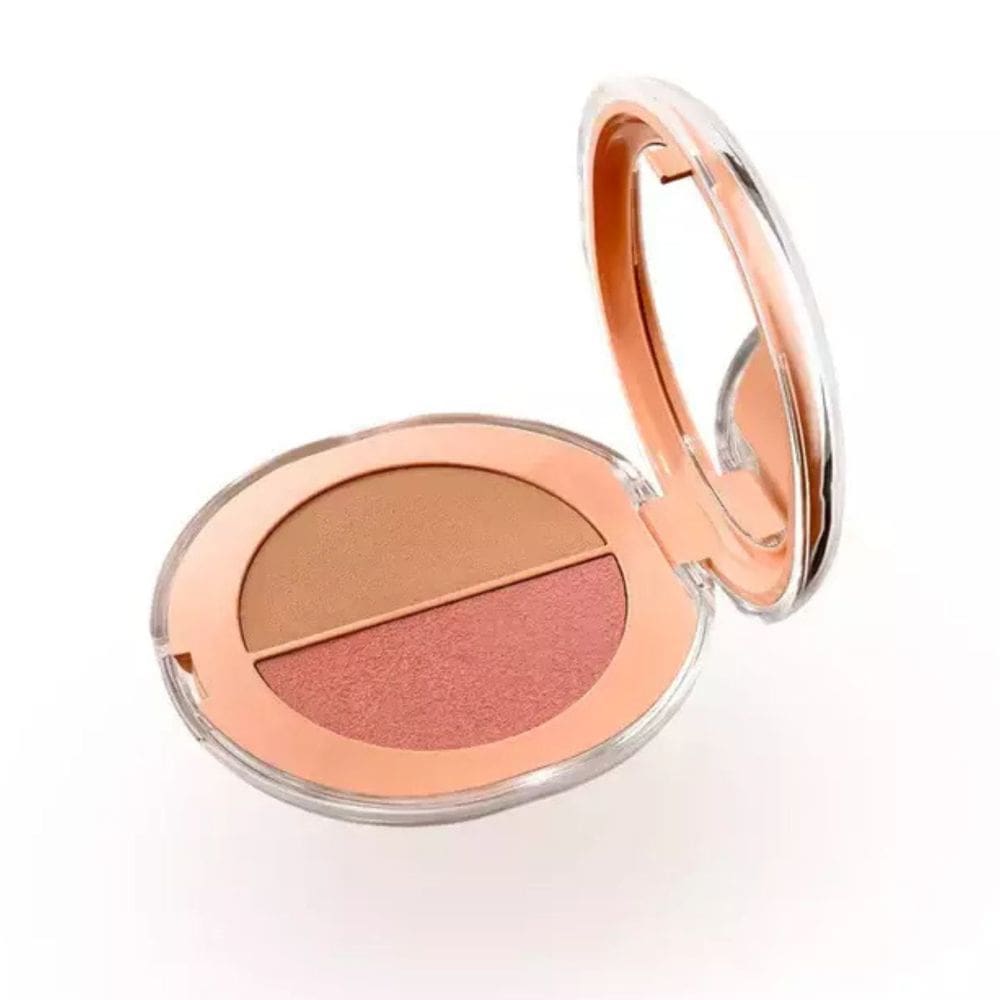 Kiko Milano Gloss Supreme Blush Duo Matte e Cremoso Cor 1