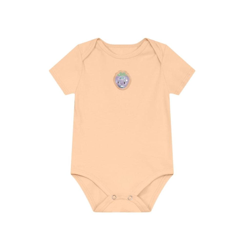 Body bebê menina de moranguinho Brandili Baby