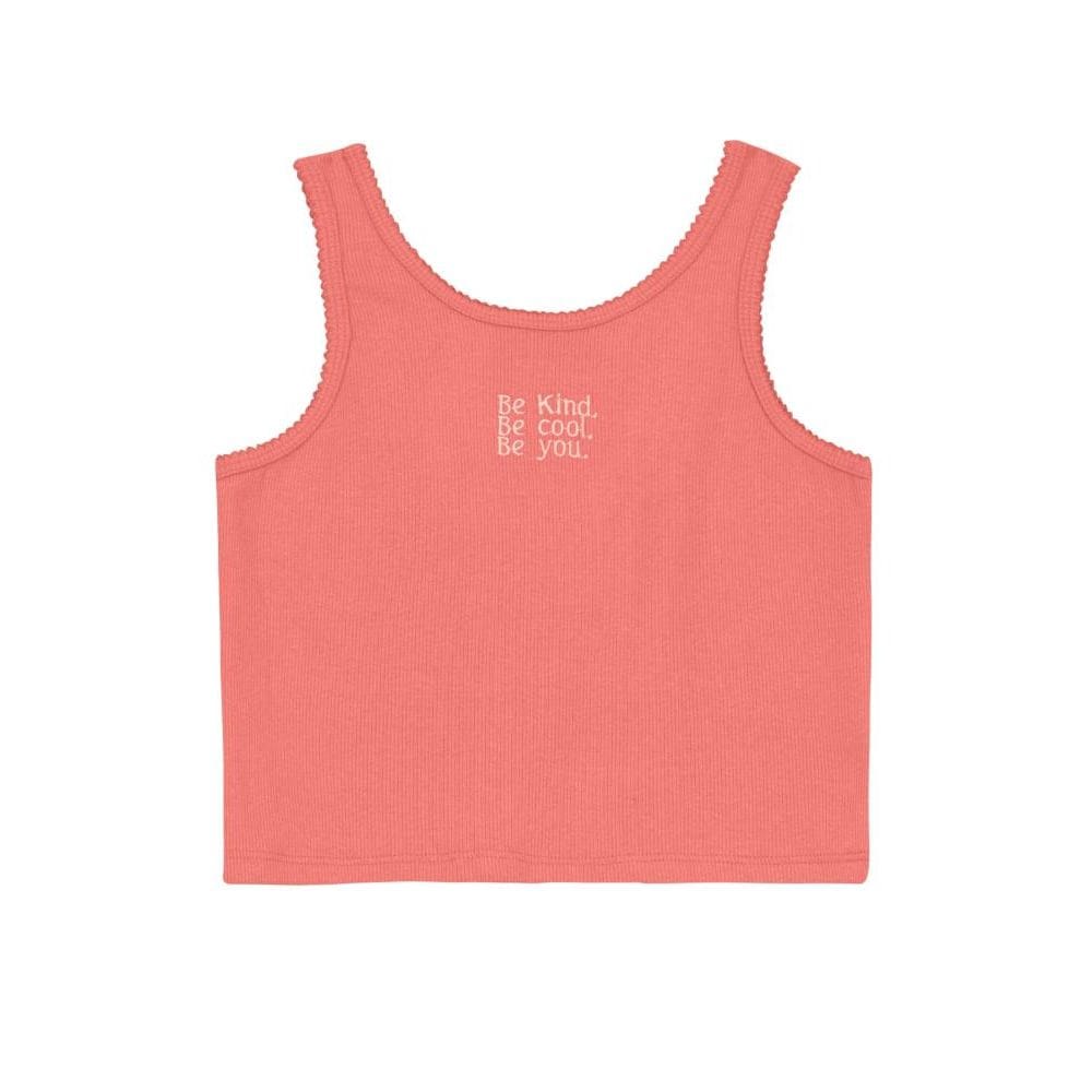 Blusa infantil menina regata em ribana Brandili