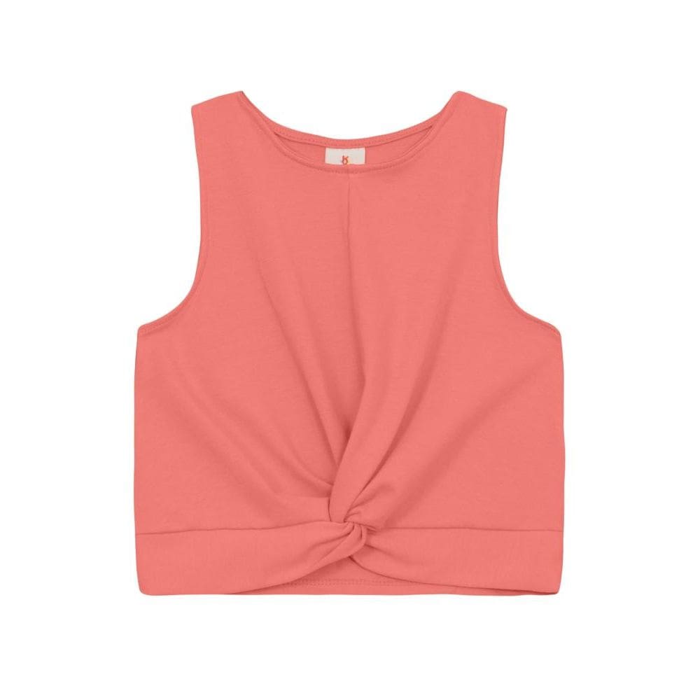 Blusa infantil menina em cotton cropped Brandili