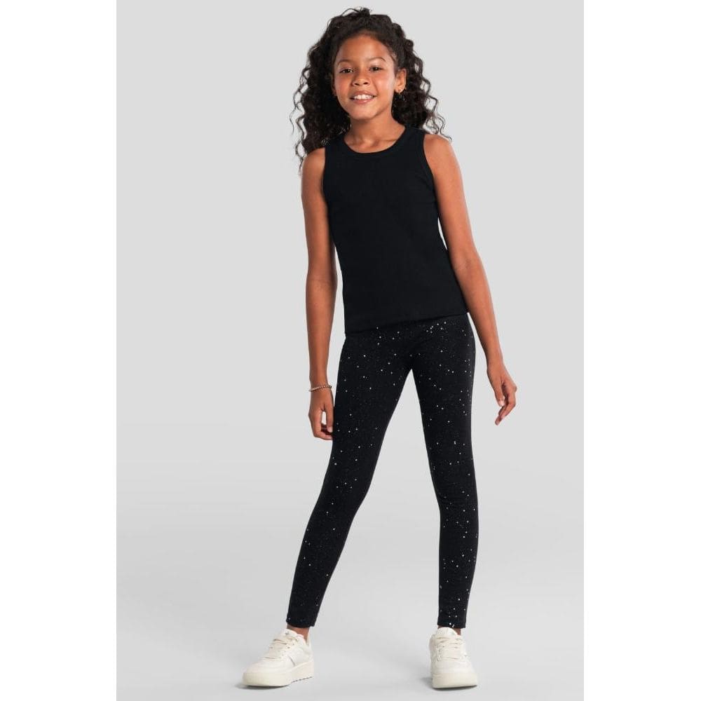 Blusa infantil menina regata em ribana Brandili