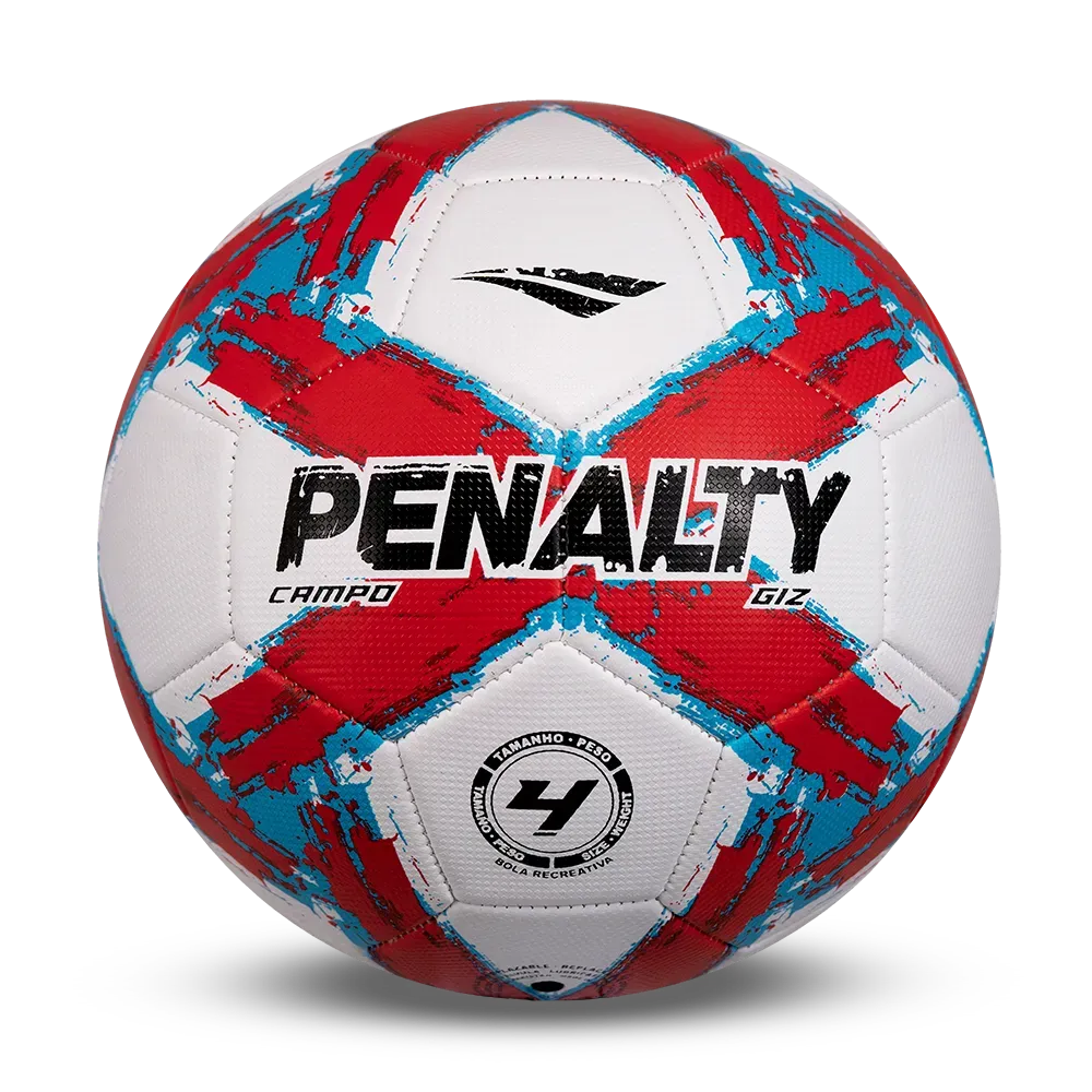 Bola Penalty Campo Giz N4 Infantil Xxv Costurada Oficial