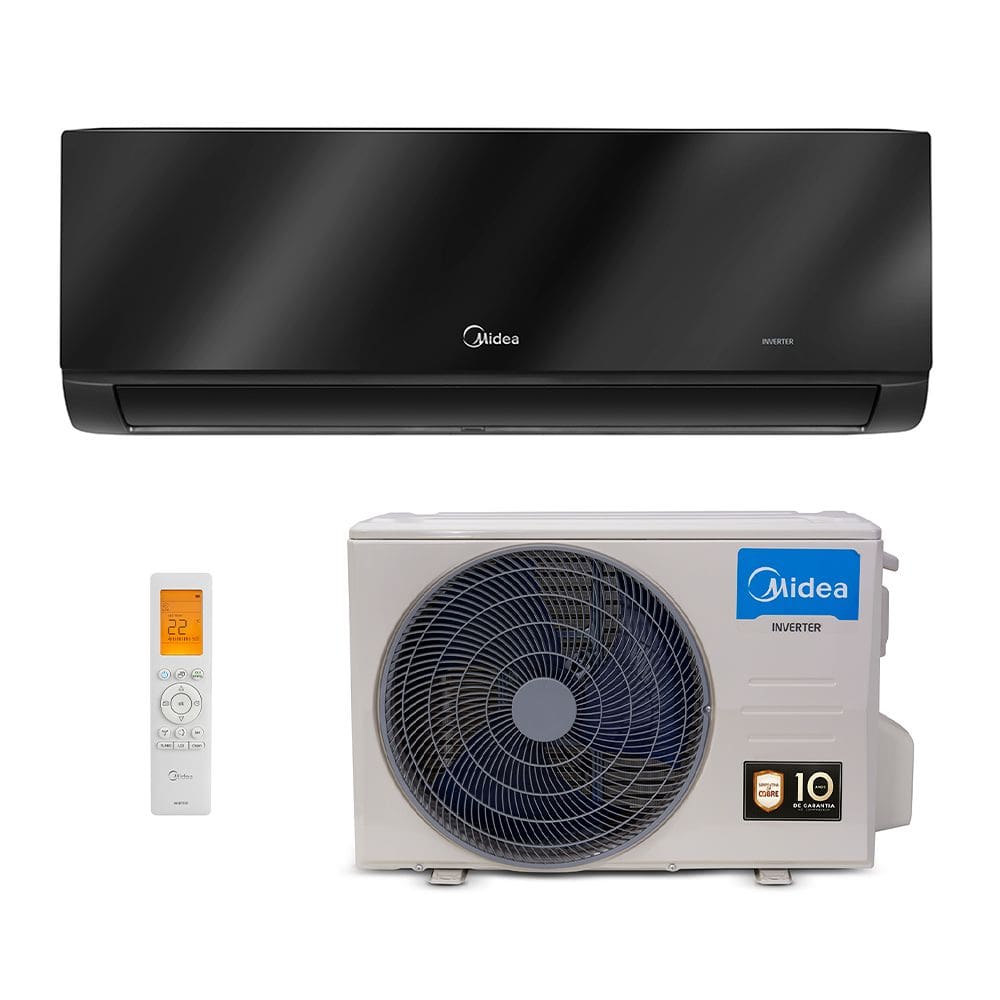 Ar Condicionado Hi Wall - Inverter R-32 - Xtreme Save Connect Black Edition - Springer Midea - 24.000 BTUs - Quente/Frio - 220V Monofásico