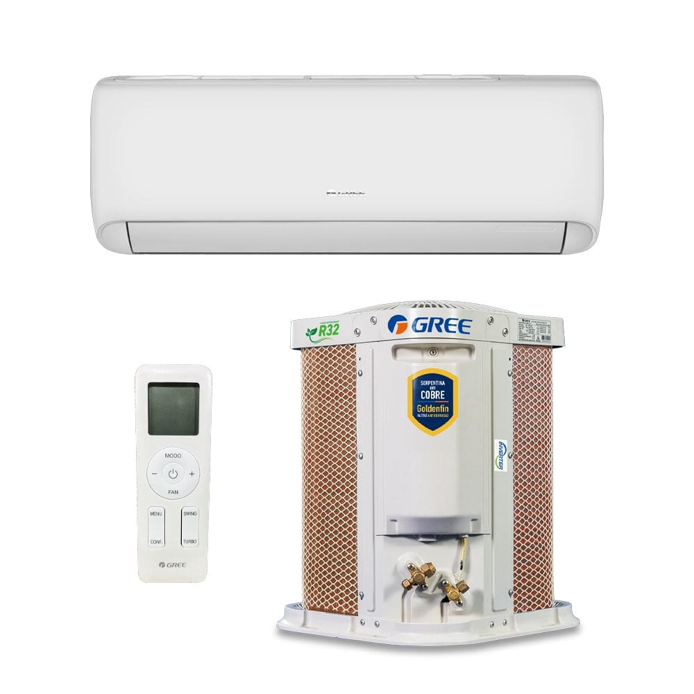 Ar Condicionado Split Hi Wall - Inverter R-32 - G-classic - Gree - 9.000 BTUs - Frio - 220V Monofásico