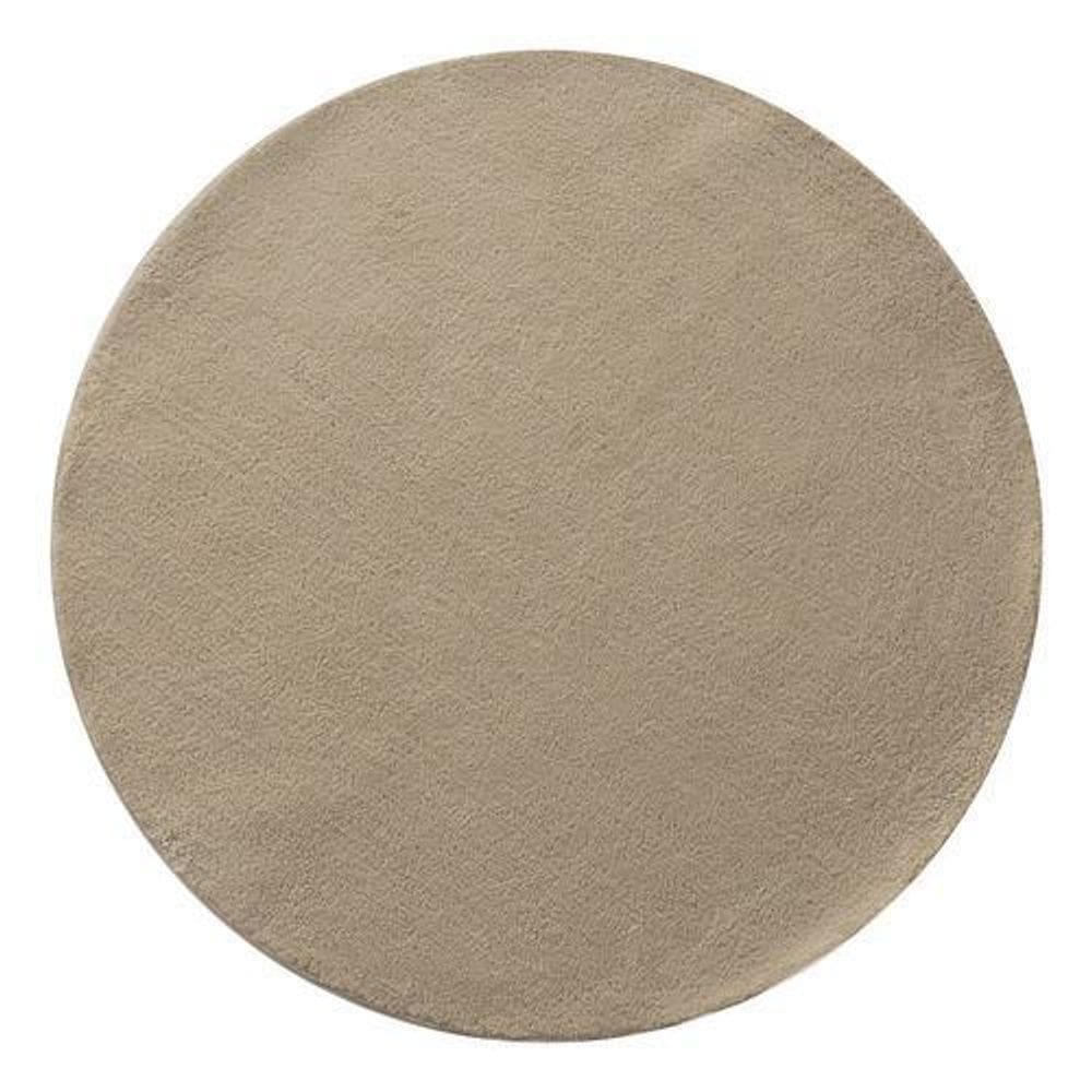 Tapete Redondo Palha 100 X 100 Cm Jolitex