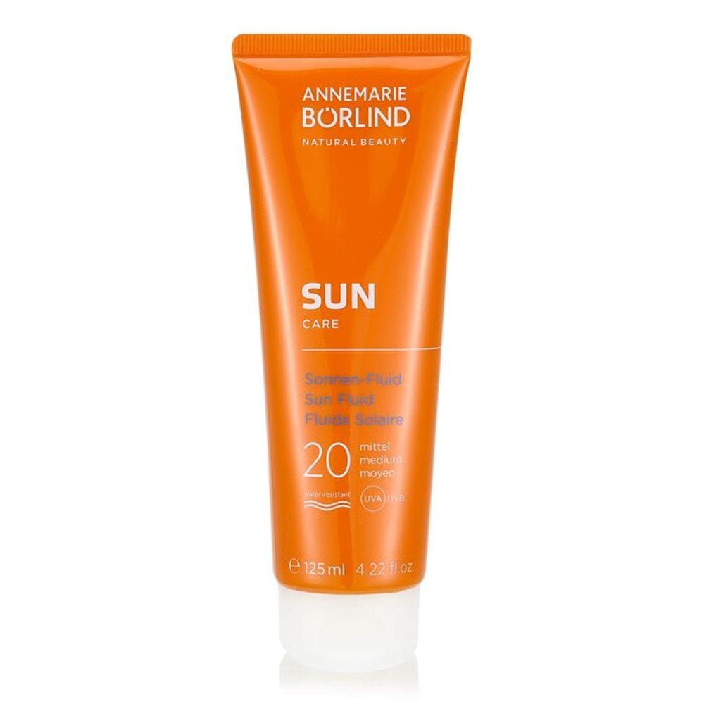 Sun Fluid Sun Care Annemarie Borlind SPF 20 Resistente à água