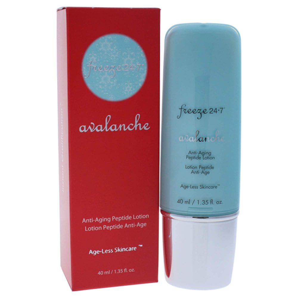 Lotion Freeze 24.7 Avalanche, peptídeo antienvelhecimento, 40 ml, unissex