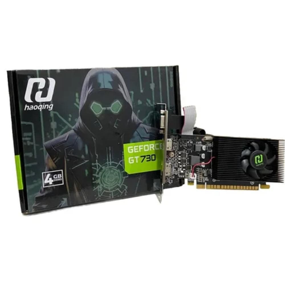 Placa De Video Haoqing 4Gb Gt730 Ddr3 128Bits