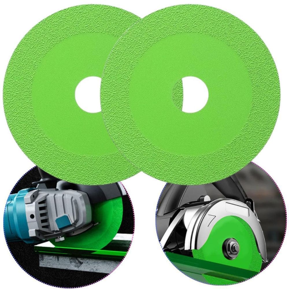 2 Disco Corte Vidro Espelho Para Makita E Esmerilhadeira