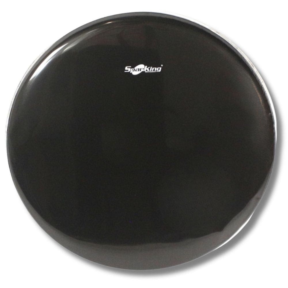 Pele 22 Resposta Bumbo Bateria Drum Preta Sem Furo