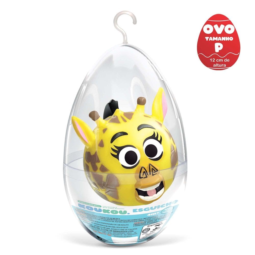 Dreamworks Esguicho Melman Madagascar Ovo Pequeno