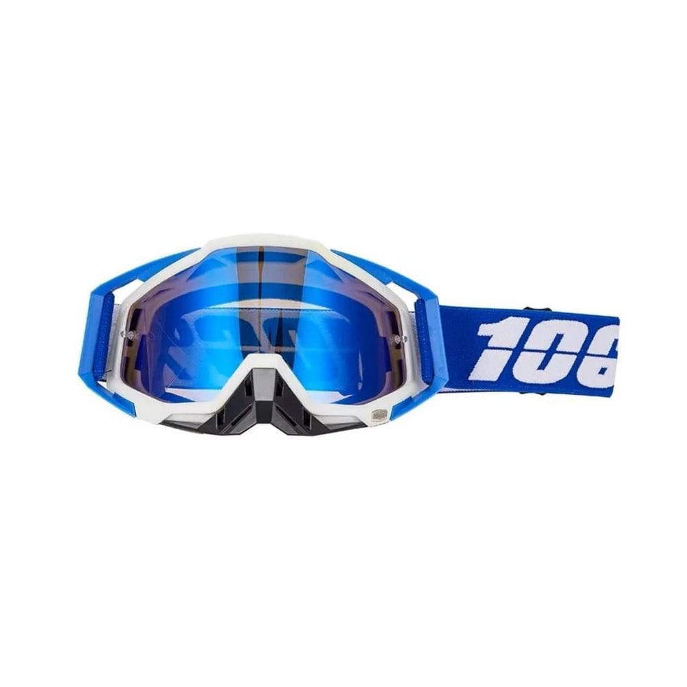 Óculos Esportivo Proteção Motocross Snowboard Azul