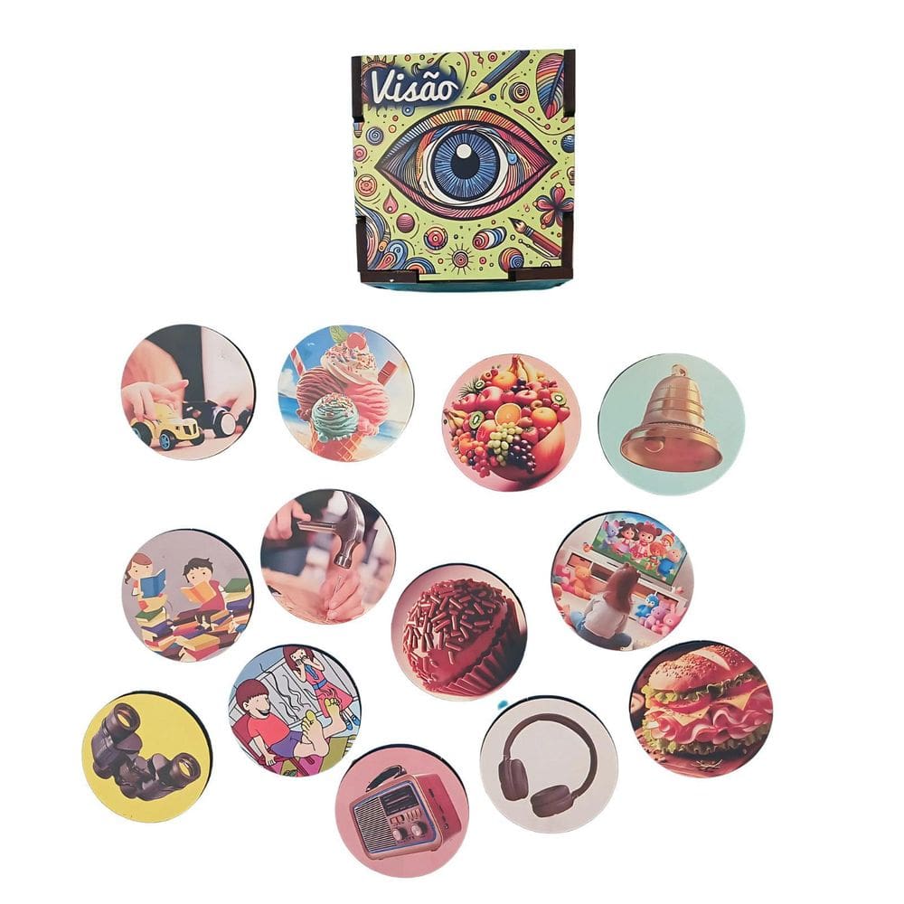 Jogo De Aprendizado Conhecendo Meus Sentidos Para Autistas