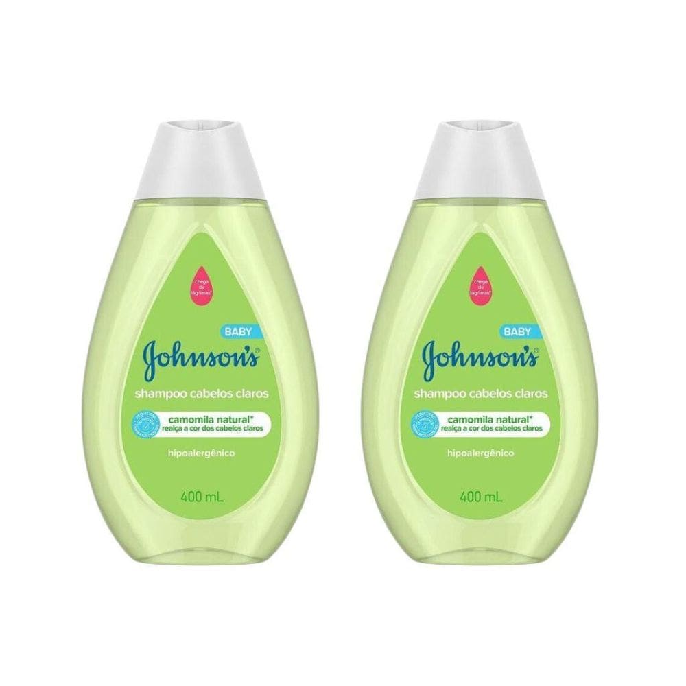 Kit Johnson 2 Shampoo 400Ml Cabelos Claros