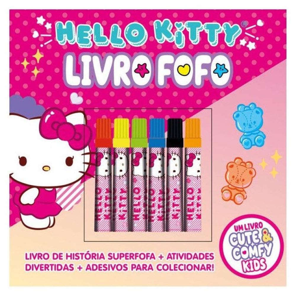 Hello Kitty - Cute & Comfy Kids - Livro Fofo