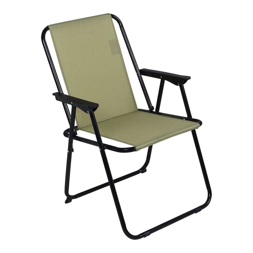 Cadeira Alta Dobrável de Ferro Spring Camping Piscina - 28800 Belfix