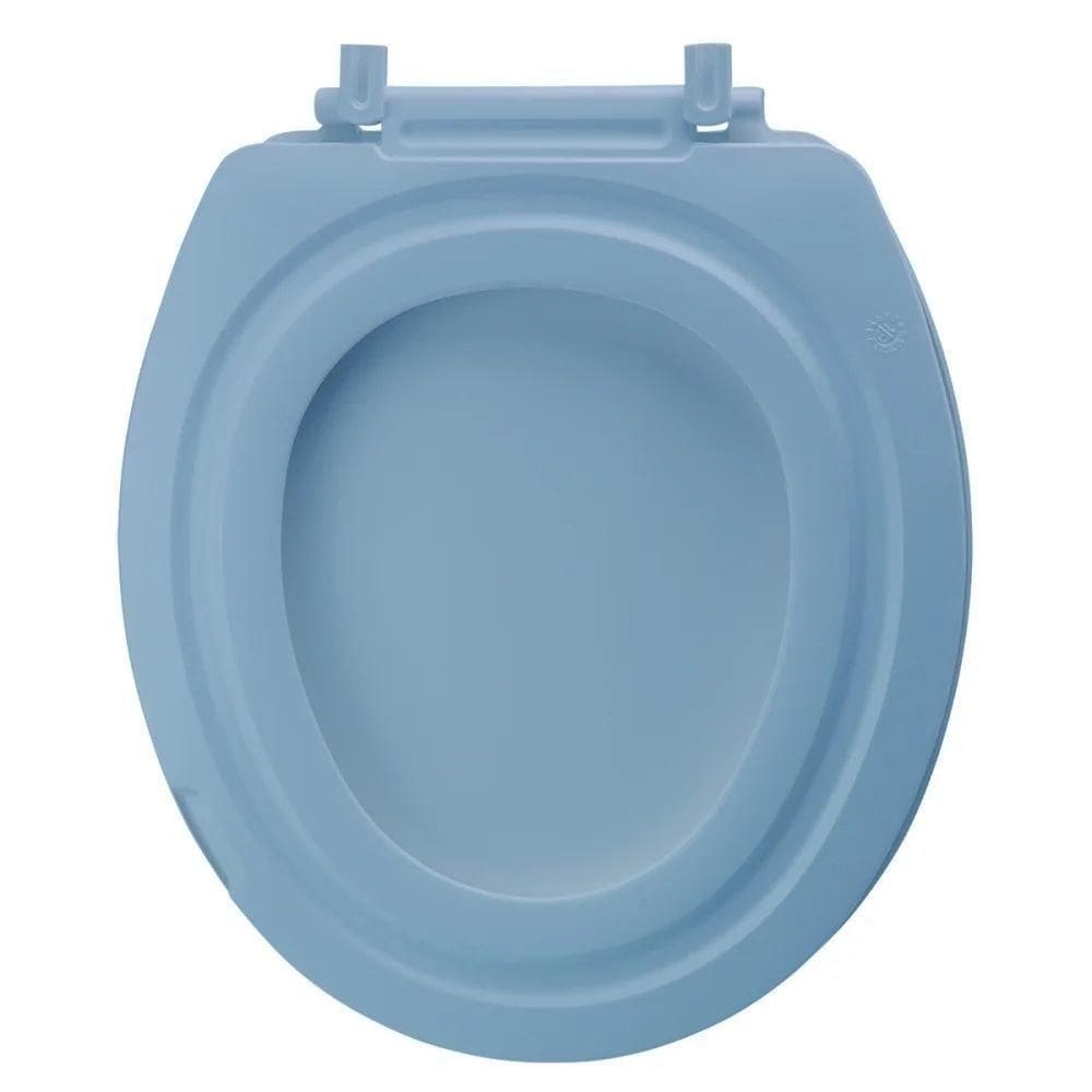 Assento Sanitário Almofadado Cinza Liege