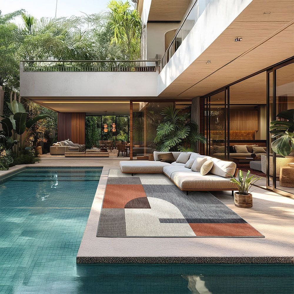 Tapete 200x290cm New Colors Outdoor Tapetes São Carlos Magia