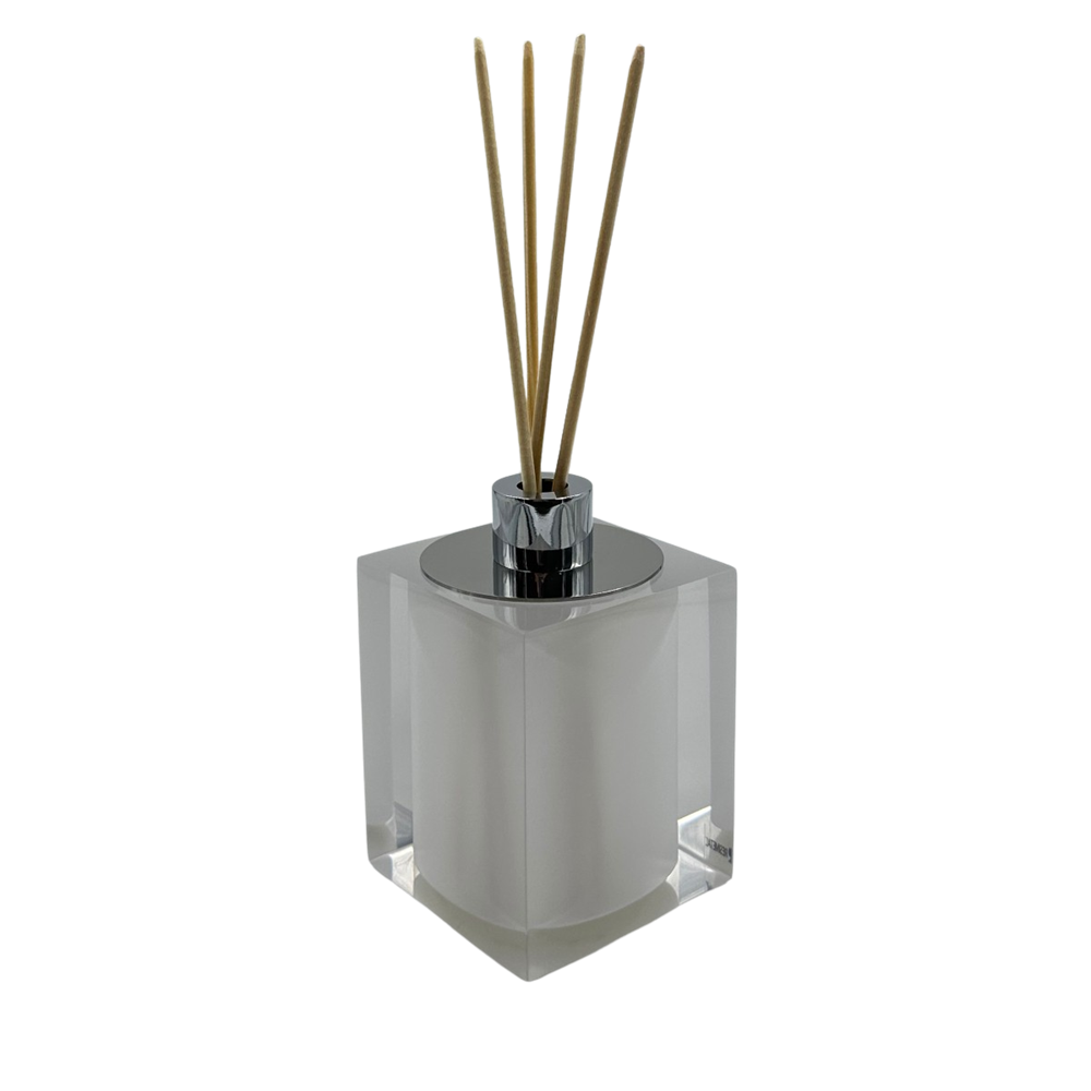 Difusor De Ambientes Em Resina Cristal - Cromado