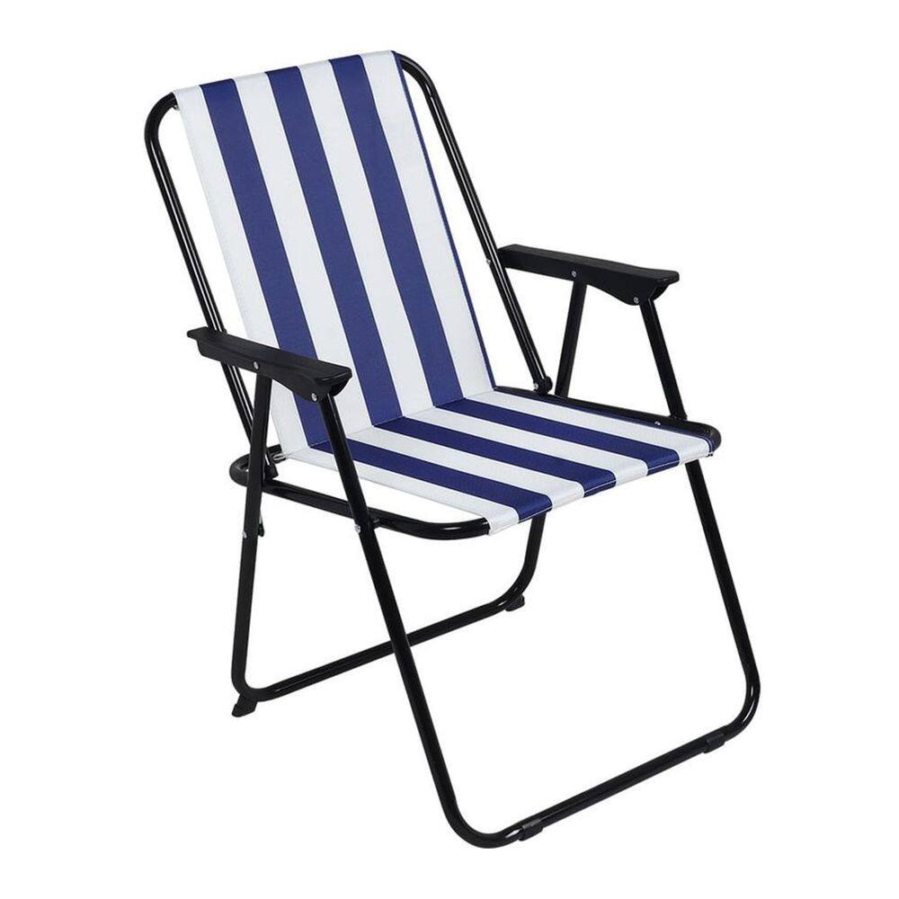 Cadeira Alta Dobrável de Ferro Spring Camping Piscina - 28800 Belfix