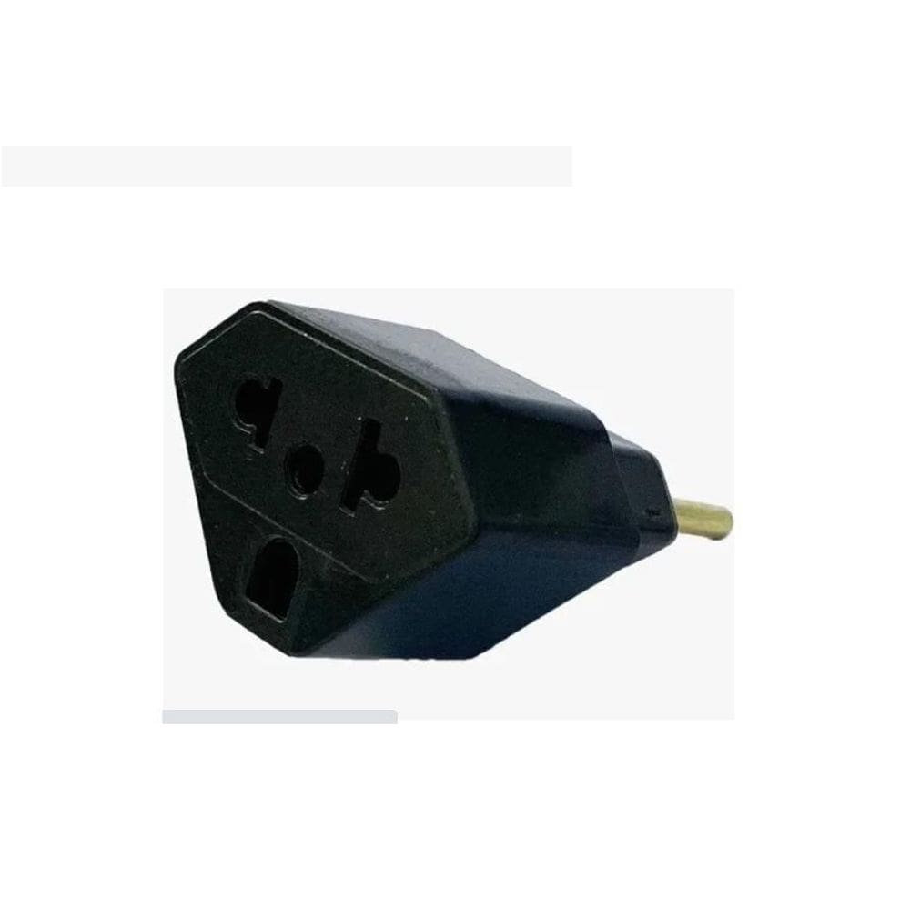 Kit 03Un Adaptador De Tomada Padrão Novo E Antigo Universal