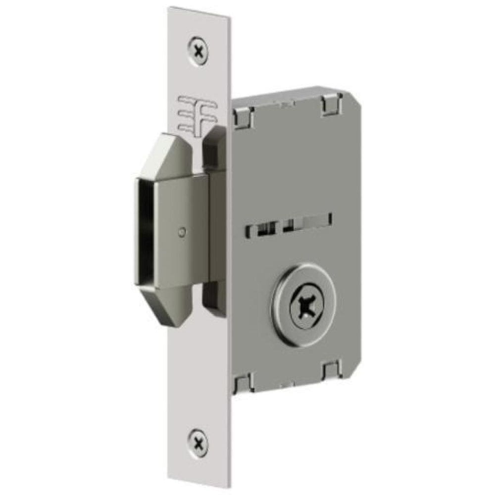 Trava Segurança Tetra Porta Correr 3F 430 Dupla Inox Cromado