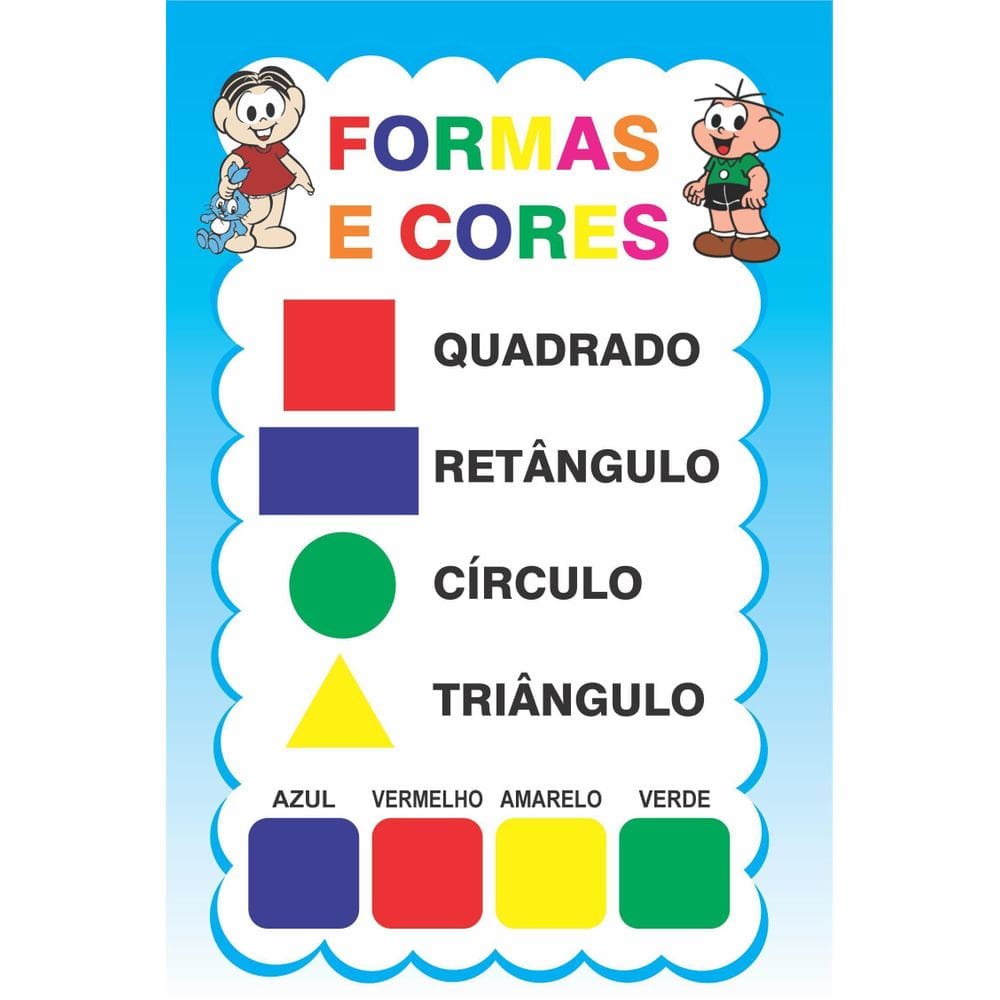 Banner Arte Pronta - Formas E Cores