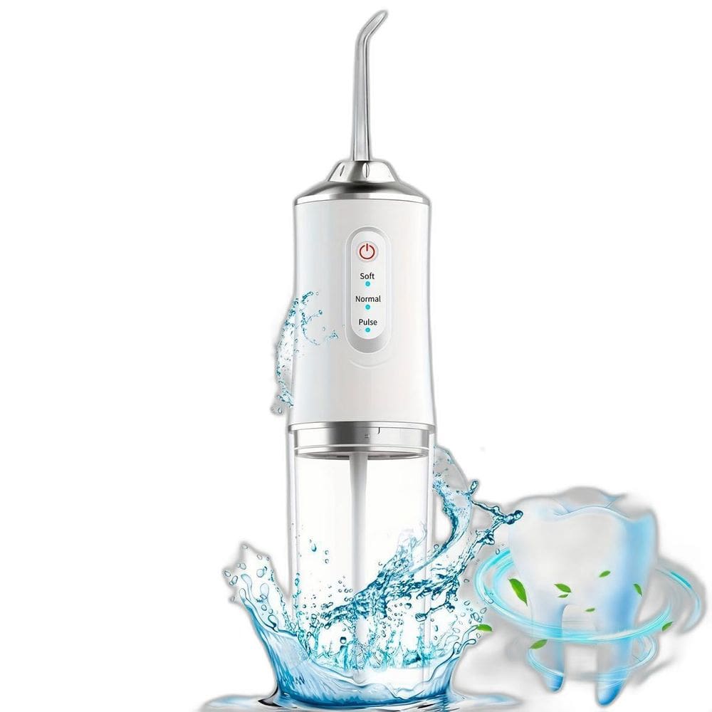 Irrigador Oral Bucal 3 Jatos Portátil Recarregável USB 220ml