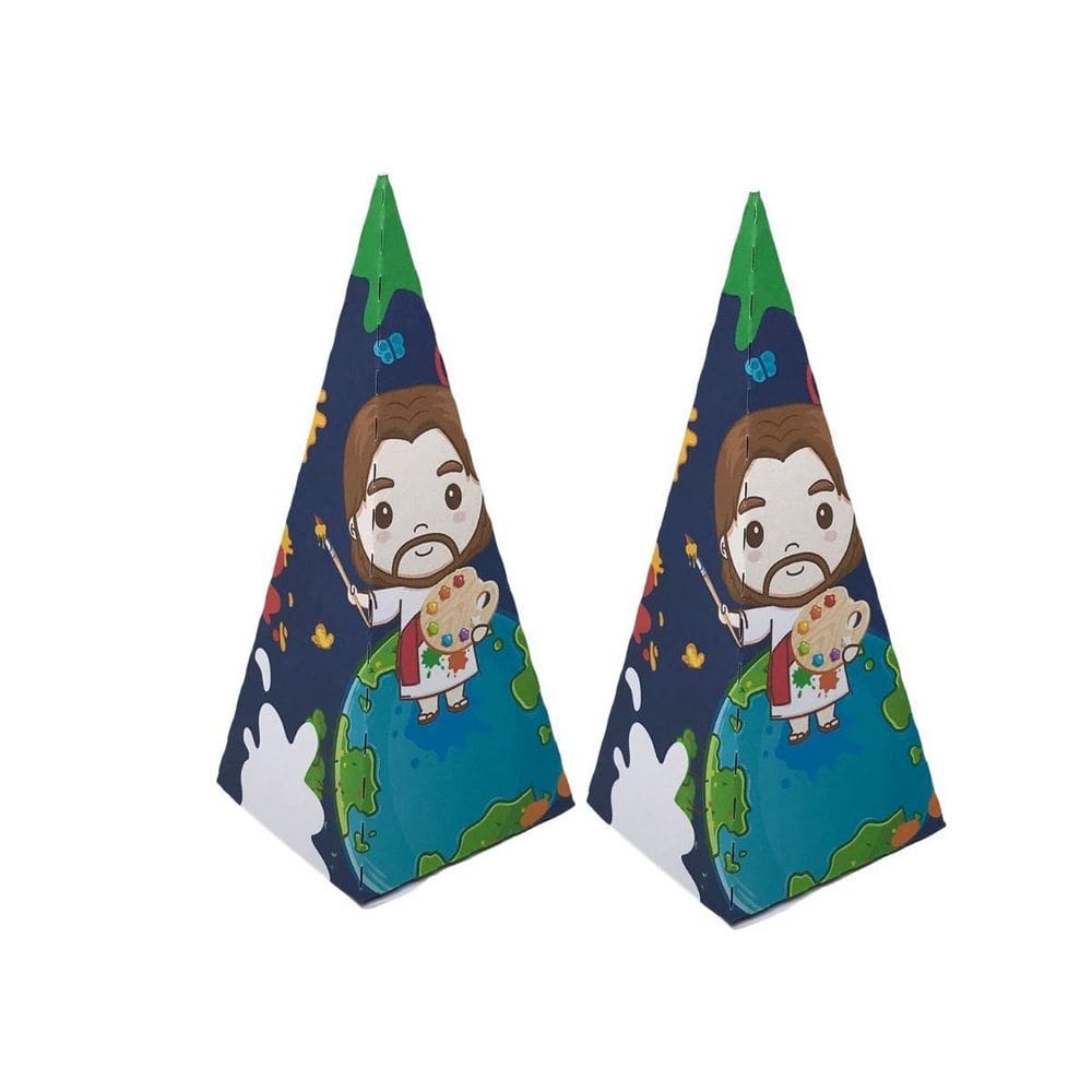 10 Lembrancinha Festa O Maior Pintor Do Mundo - 10 Cone