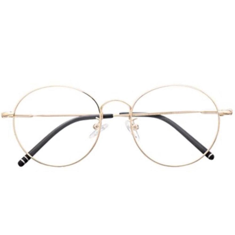 Armação De Óculos Feminina Redonda Round Titanium