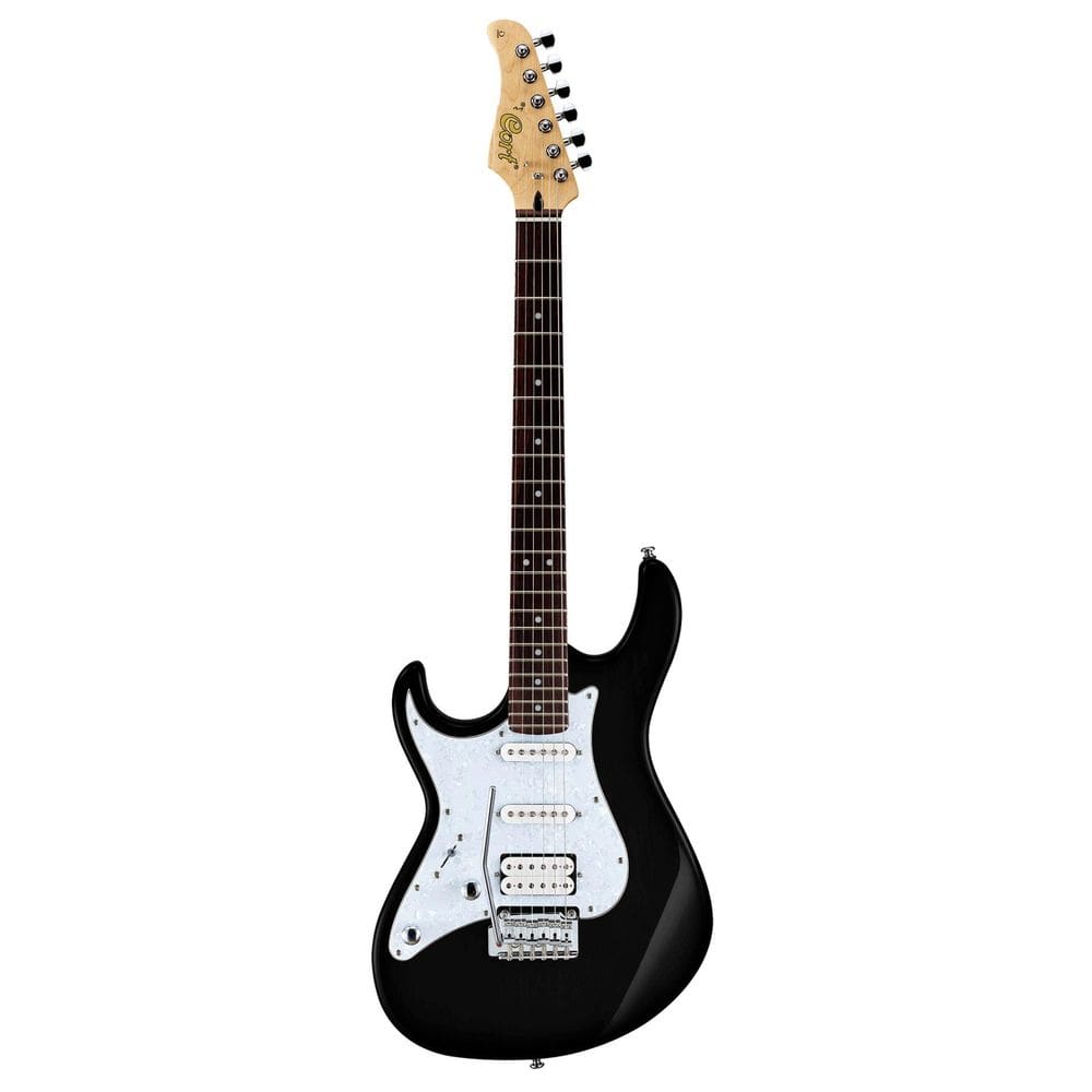 Guitarra Canhoto Cort Stratocaster G250Lh Bk Black