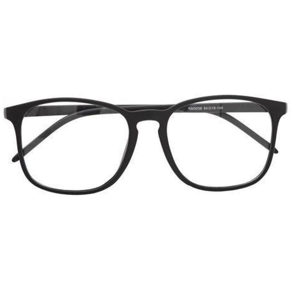 Armação Óculos Grau Quadrada Masculino Sydney Preto