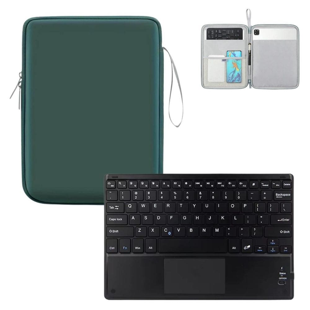 Kit Capa Pasta Tpu + Teclado Touchpad Para Tablet S7 Fe T735