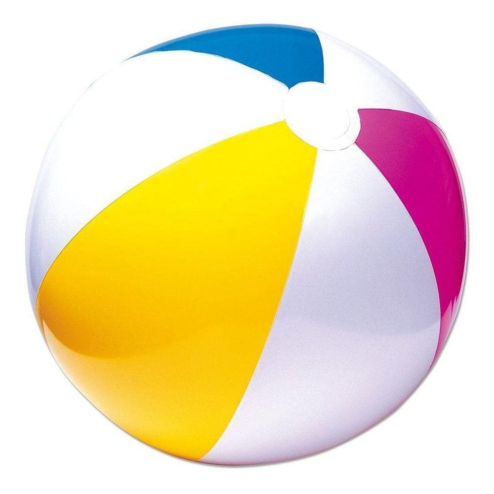Bola Colorida Inflável Grande  61 Cm Lisa - Intex