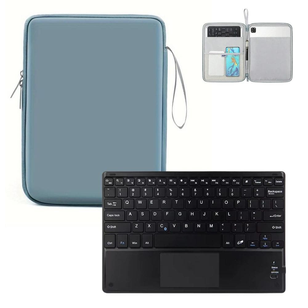 Kit Capa Pasta Tpu + Teclado Touchpad Para Tablet S7 Fe T735