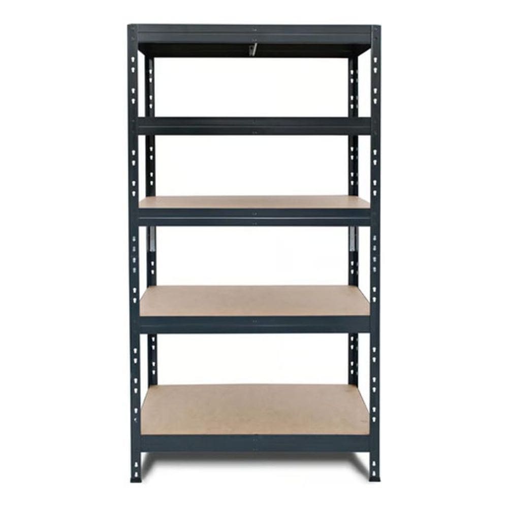 Estante De Metal E Madeira 5 Prateleiras 176X90X40Cm Fixser