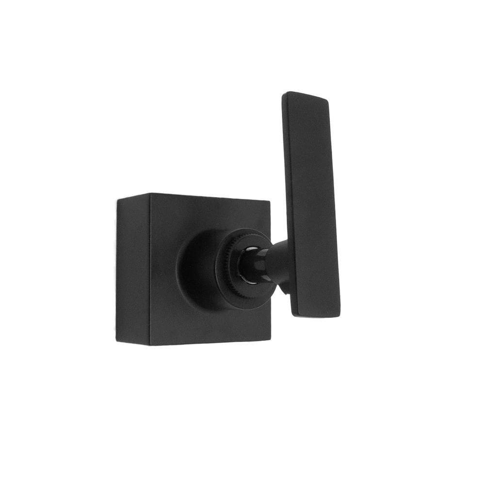 Acabamento De Registro Pressão E Gaveta Preto Black Fosco Alavanca