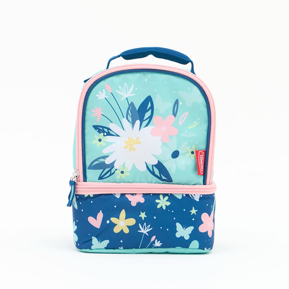 Bolsa Térmica Infantil Thermos Interior Estruturado Jardim das Flores