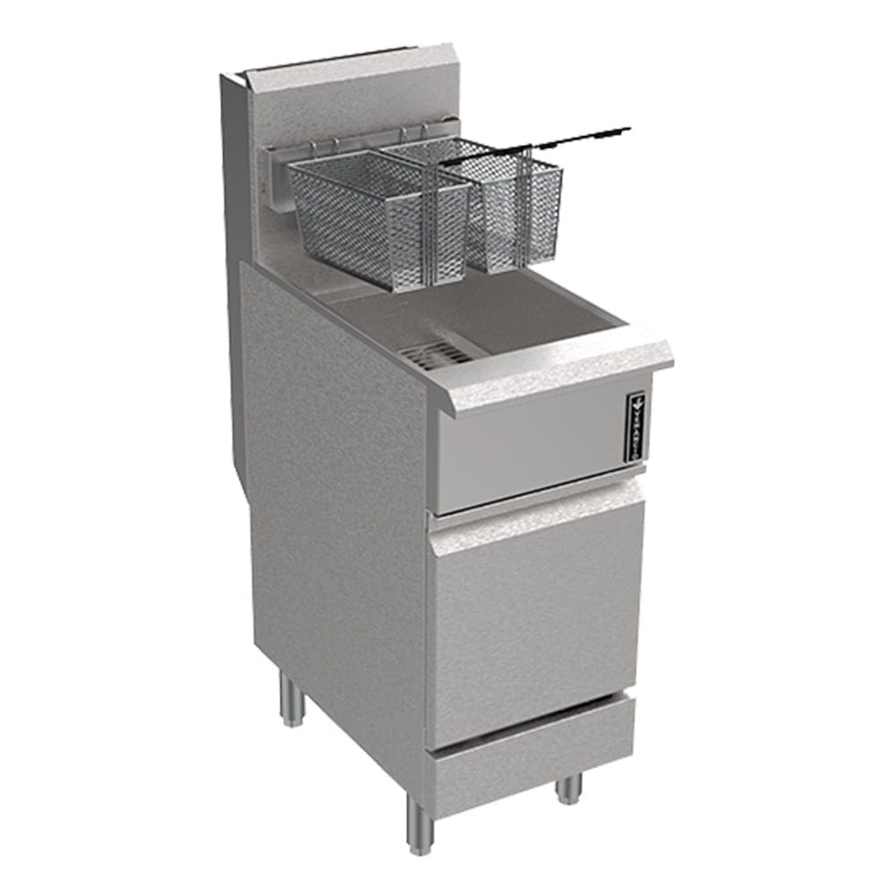 Fritador Gás 1 cuba 2 cestos 20 L GLP 100.957 Btu/H