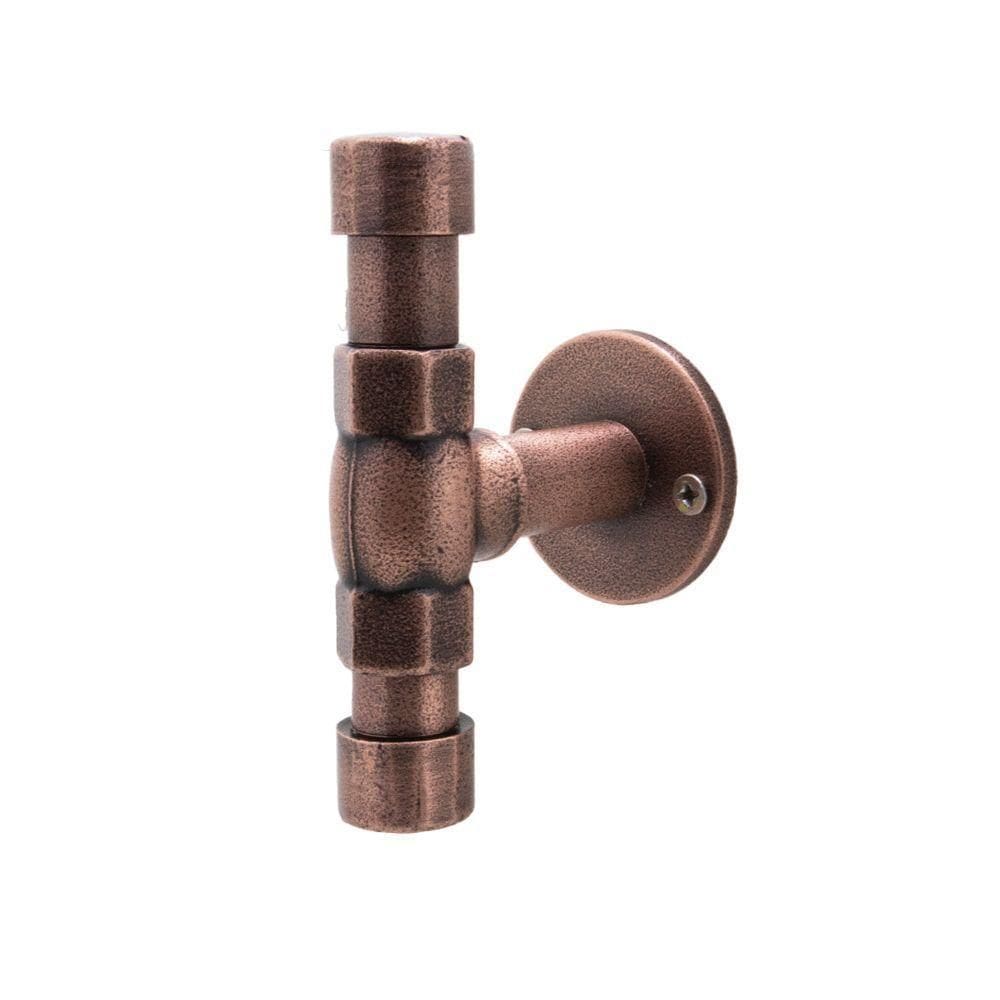 Acessório Banheiro Lavatório Industrial Rustico Cabide Porta Toalha De Rosto Rosé Cobre Velho Luxo