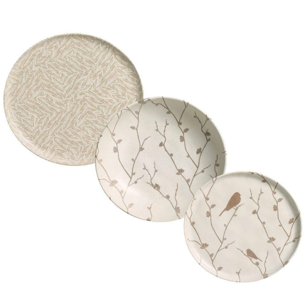 Jogo De Pratos 18 Peças Bio Luar Porto