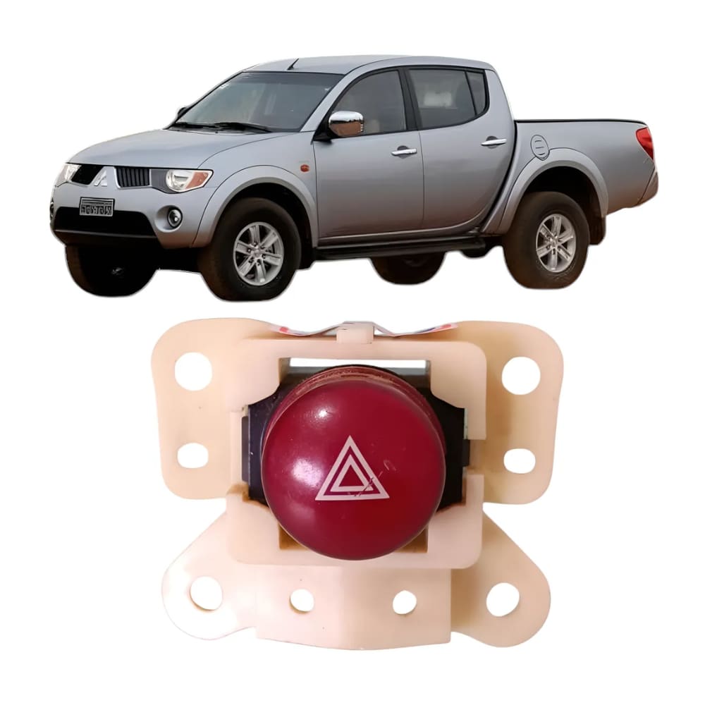 Botão Pisca Alerta Mitsubishi L200 2008-16 PISCALERTATRITON