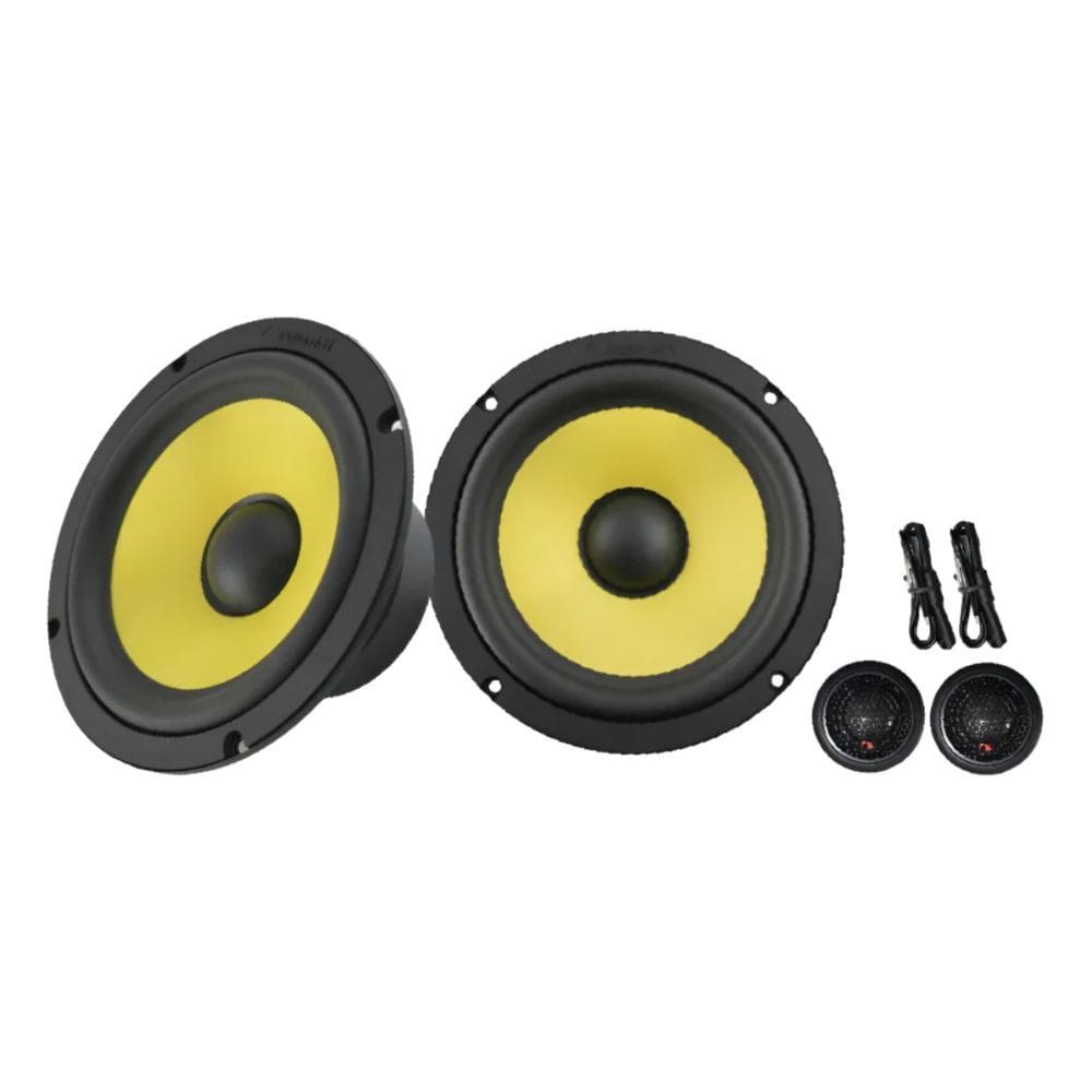 Kit Auto falantes 2 vias 50HZ-20KHZ 6.5 Pol 45w Nakamichi