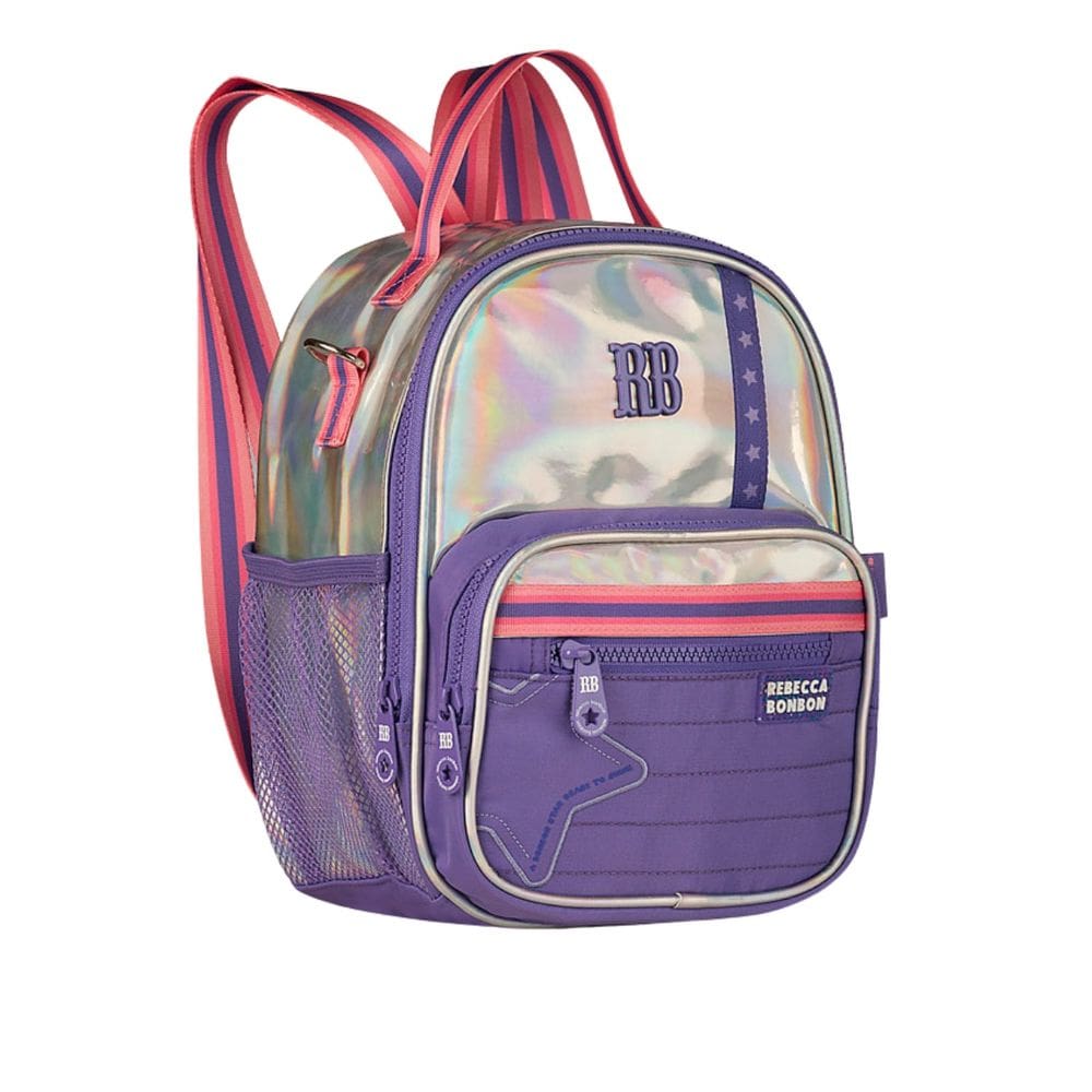 Lancheira Témica Rebecca Bonbon Juvenil Meninas Holográfica