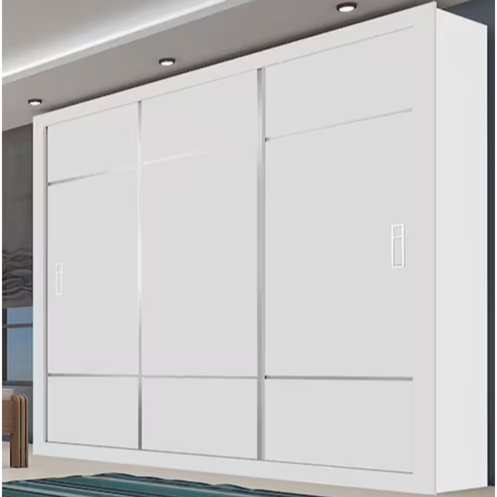 Guarda Roupa Lotse sem Espelho Branco - Carioca Móveis