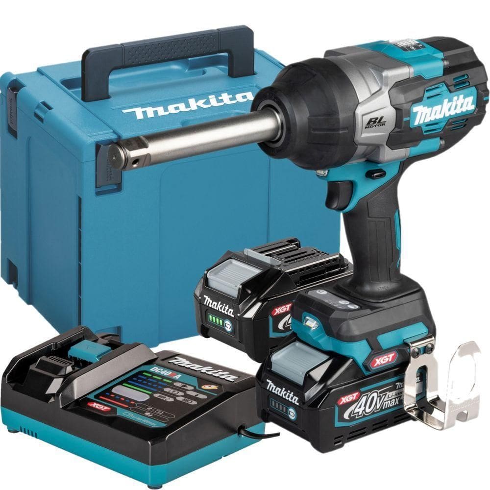 Chave Impacto Makita 3/4 40v Tw011gm201 2 Bateria Carregador